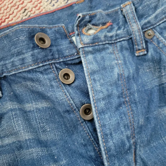 Raleigh denim workshop Jones jeans handcrafted handmade Japanese slubby